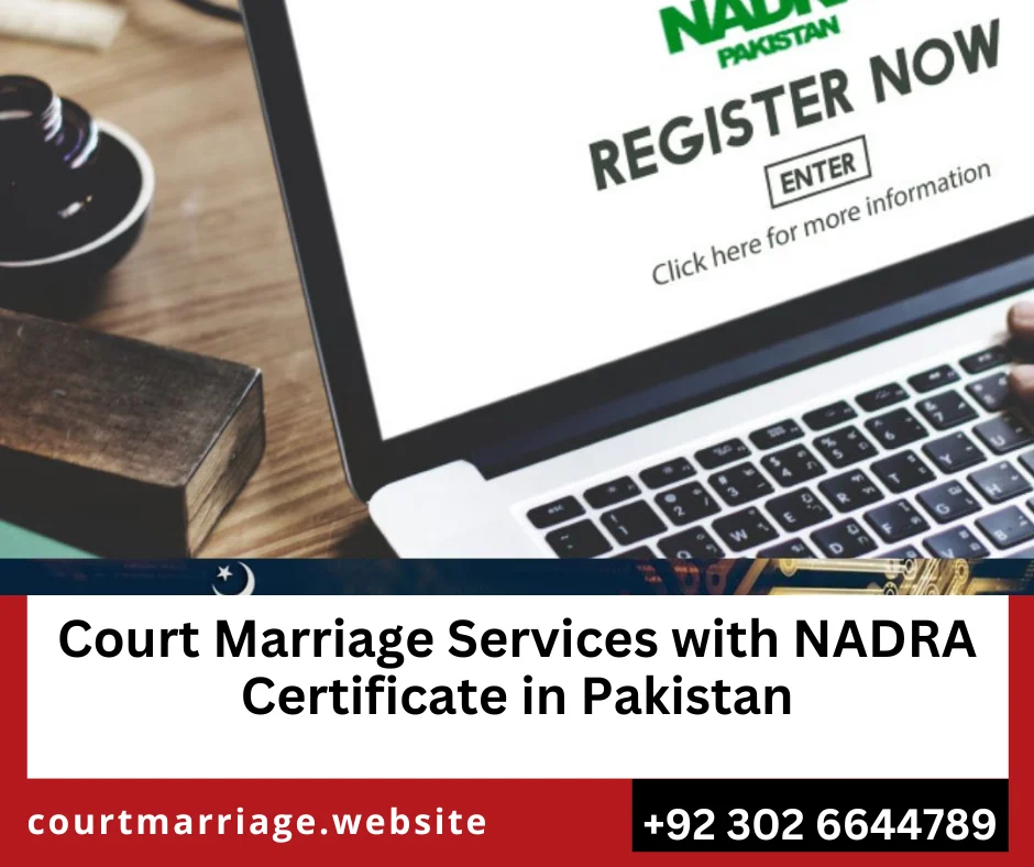 NADRA Marriage Certificate